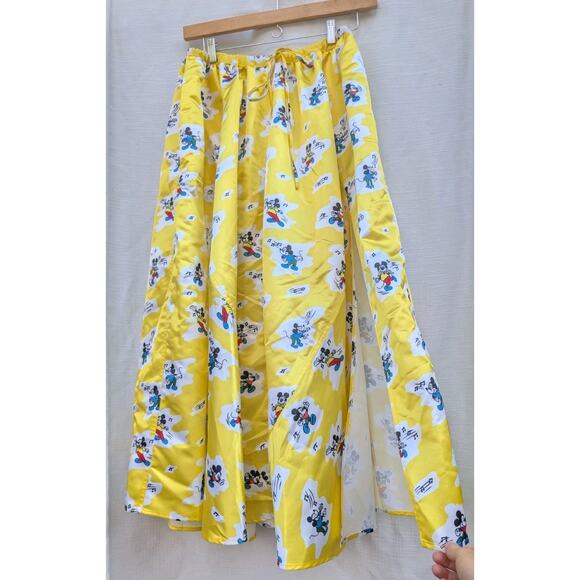 Opening Ceremony Disney Collab Womens Printed Taffeta Skirt XS Mickey Mouse - Picture 2 of 16
